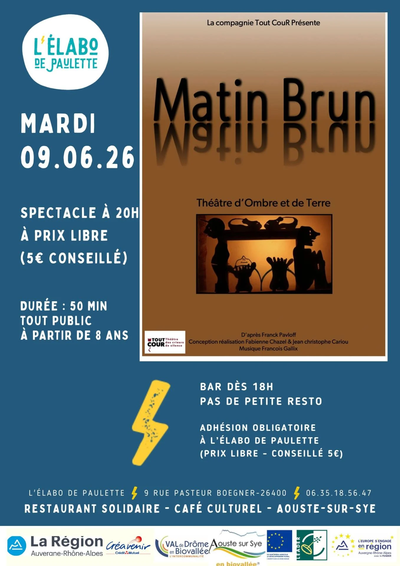 9 6 matin brun