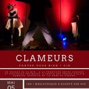 Affiche clameurs mediatheque 2 