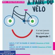 Affiche cours velo mars