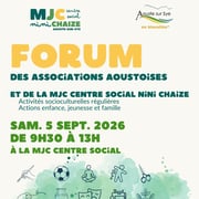 Affiche forum 26 mjc