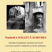 Affiche visite juillet 2025