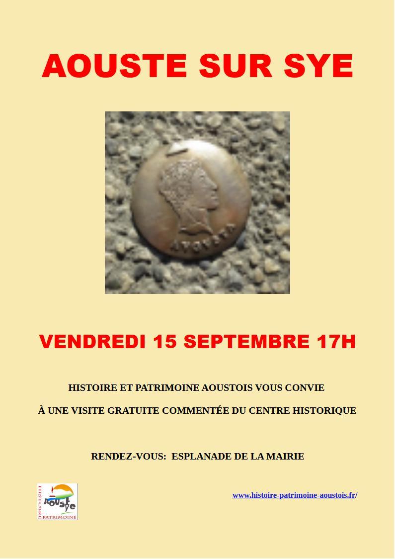 Affiche visite sept 2023