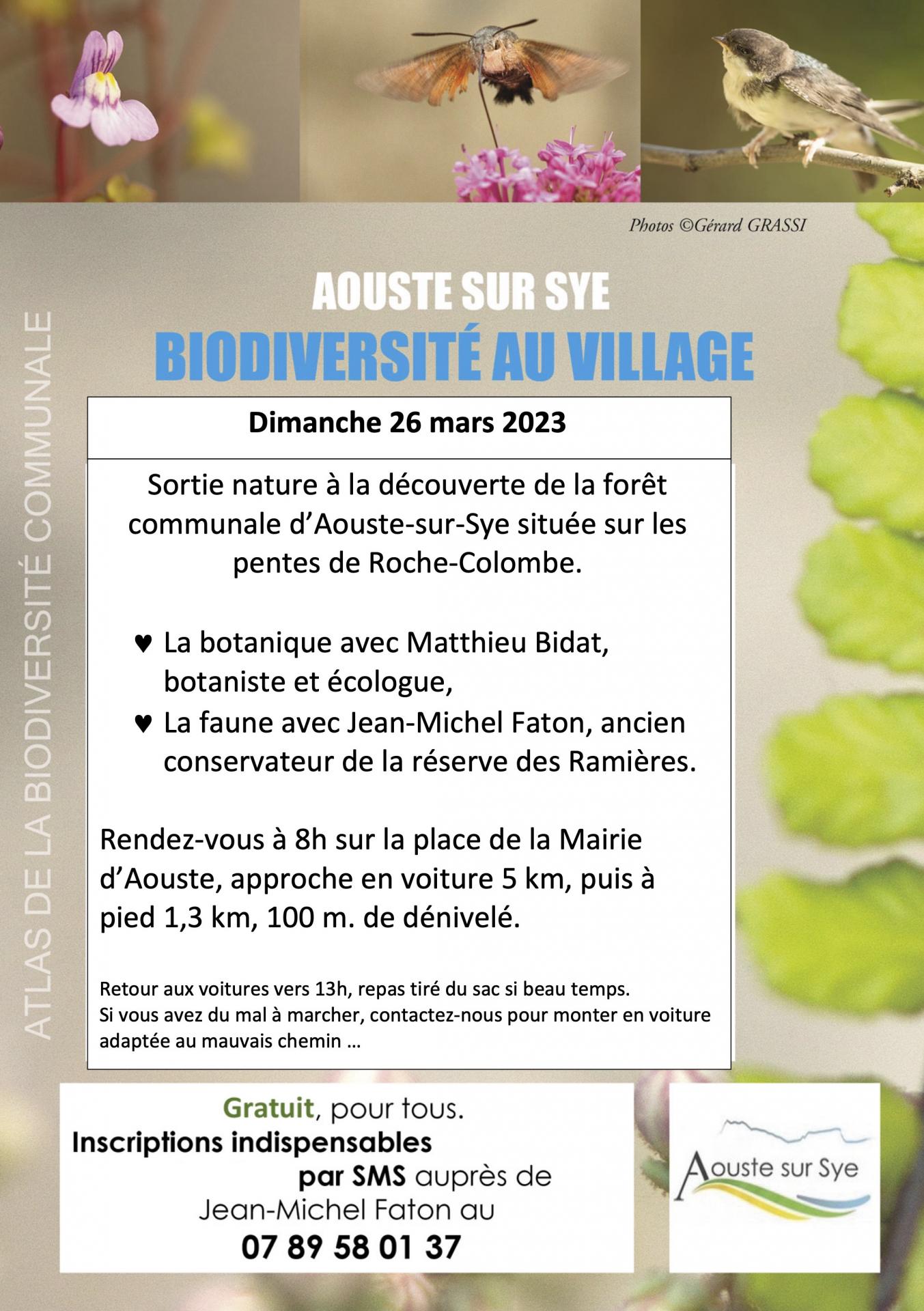 Affichette sortie du 26 mars 2023 aouste