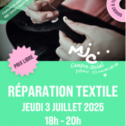 Atelier reparation textile