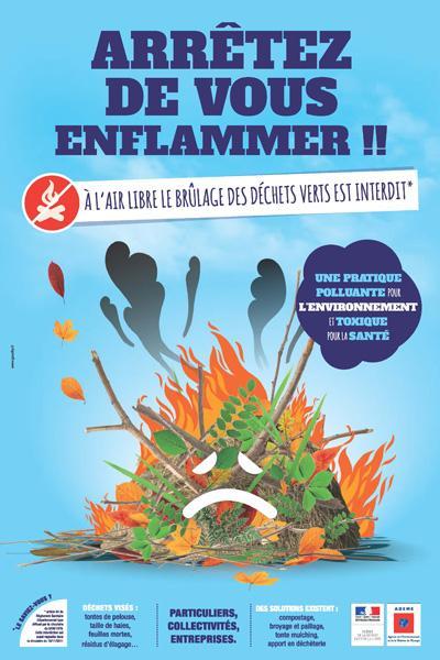 Brulage dechets verts interdit