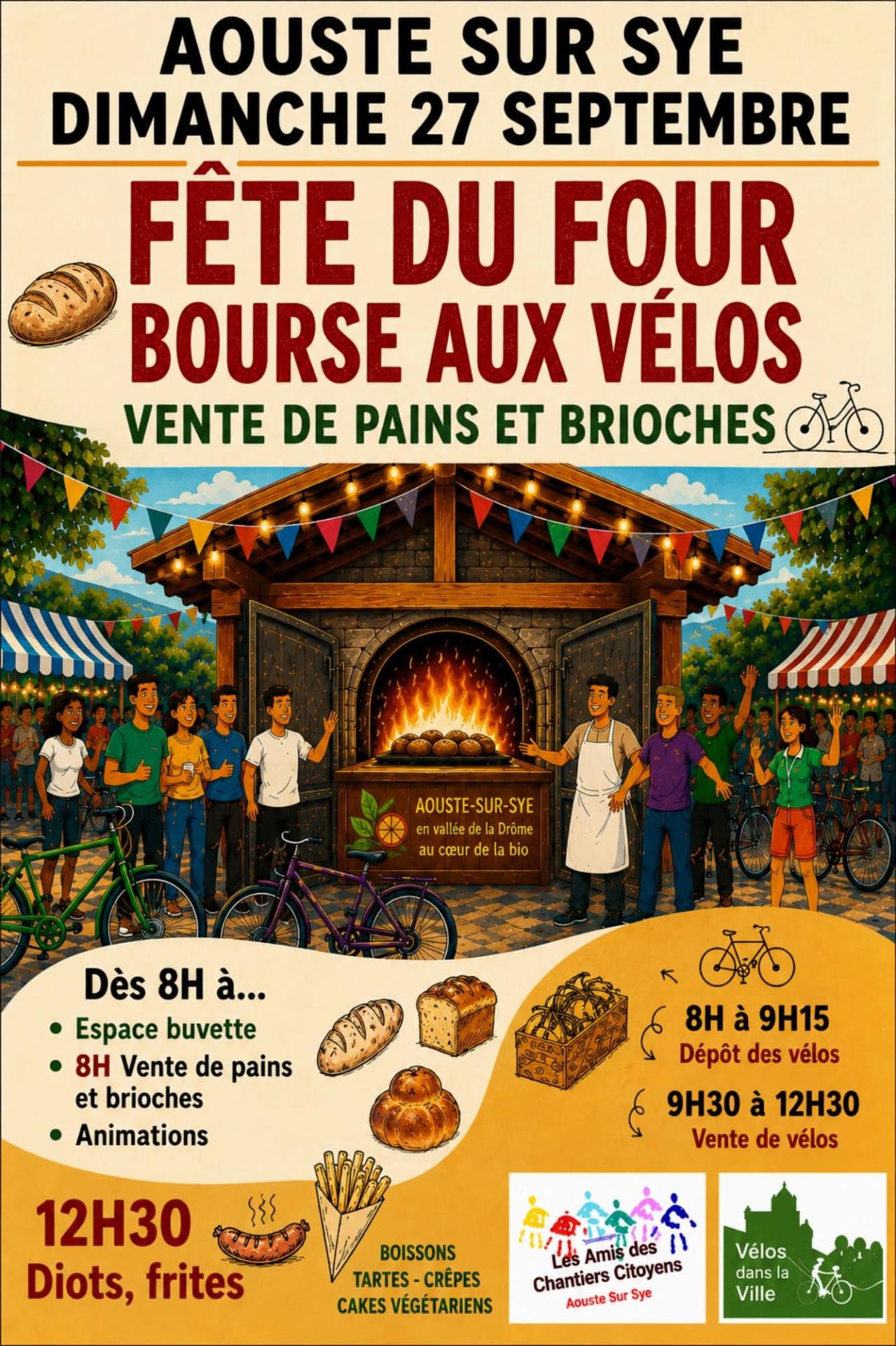 Fete du four bourse aux velos