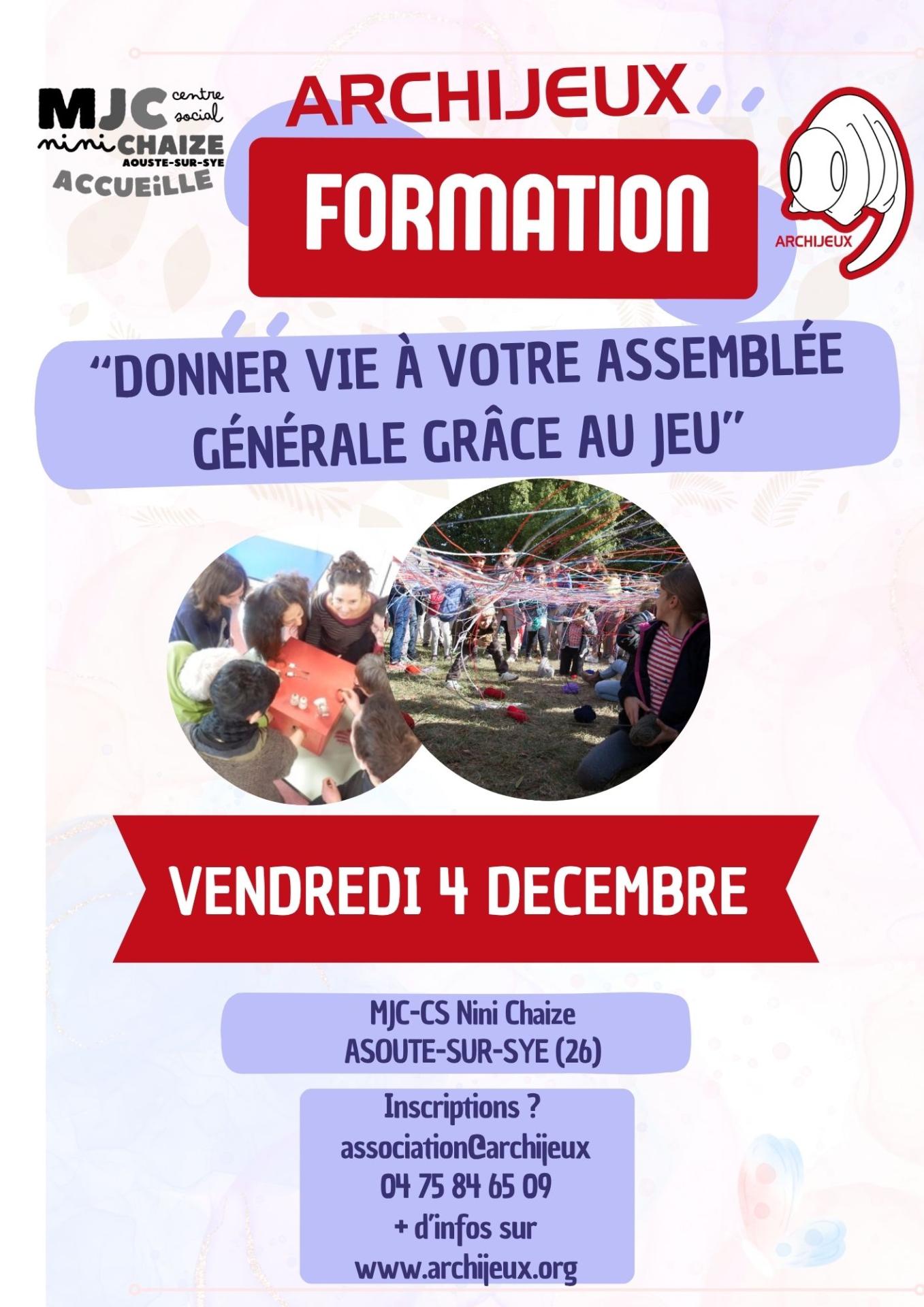 Formation donner vie a votre ag 04 12 26