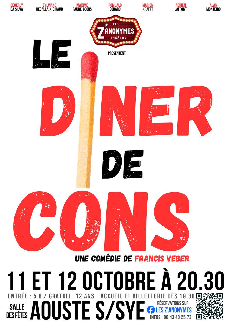 Le diner de cons affiche a4 officielle