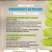 Sortie biodiversite village aouste 2