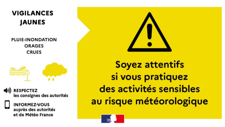 Vigilance jaune pluie orages et crue 20 10 26 pref