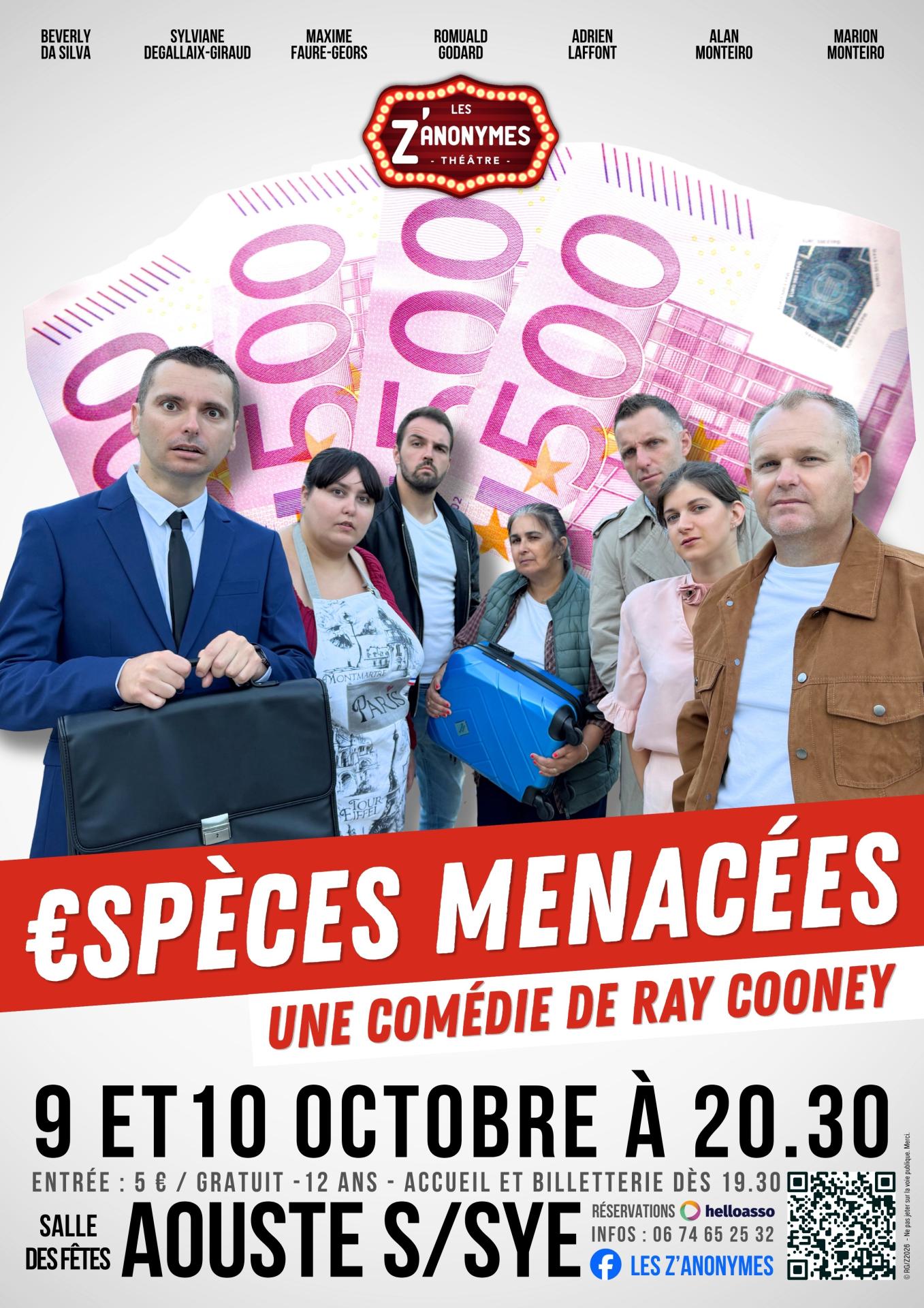 Z anonymes 2026 em affiche diffusion rs